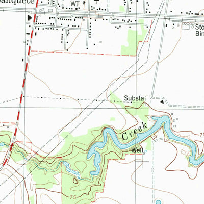 United States Geological Survey Banquete, TX (1979, 24000-Scale) digital map