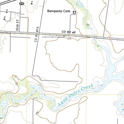 United States Geological Survey Banquete, TX (2022, 24000-Scale) digital map