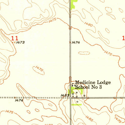 United States Geological Survey Bantry, ND (1950, 24000-Scale) digital map