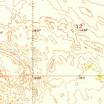 United States Geological Survey Bantry NW, ND (1950, 24000-Scale) digital map