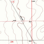 United States Geological Survey Bar C Bar Ranch, NM (1952, 24000-Scale) digital map