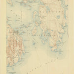 United States Geological Survey Bar Harbor, ME (1904, 62500-Scale) digital map