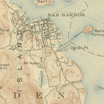 United States Geological Survey Bar Harbor, ME (1904, 62500-Scale) digital map