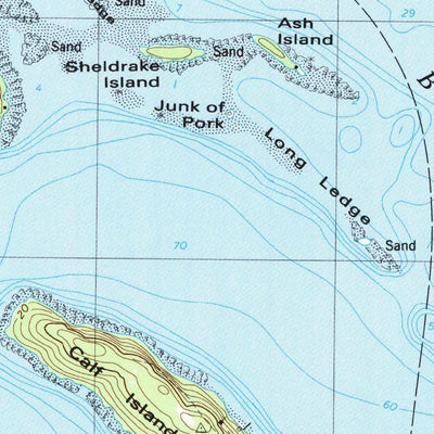 United States Geological Survey Bar Harbor, ME (1982, 24000-Scale) digital map