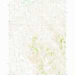United States Geological Survey Bar N Draw, WY-MT (1968, 24000-Scale) digital map