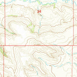 United States Geological Survey Bar V Ranch NE, MT (1967, 24000-Scale) digital map
