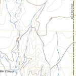 United States Geological Survey Bar X Wash, UT (2023, 24000-Scale) digital map
