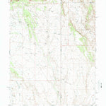 United States Geological Survey Bar X Wash, UT-CO (1970, 24000-Scale) digital map