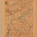 United States Geological Survey Baraboo, WI (1895, 62500-Scale) digital map