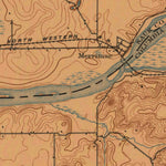 United States Geological Survey Baraboo, WI (1895, 62500-Scale) digital map