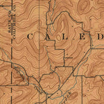 United States Geological Survey Baraboo, WI (1895, 62500-Scale) digital map