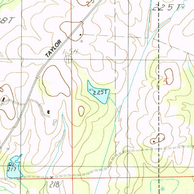 United States Geological Survey Barachias, AL (1987, 24000-Scale) digital map