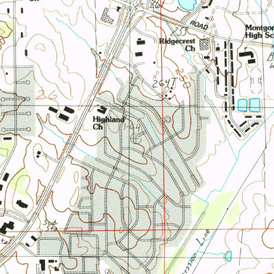 United States Geological Survey Barachias, AL (1987, 24000-Scale) digital map