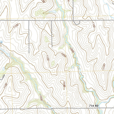 United States Geological Survey Barada, NE (2021, 24000-Scale) digital map