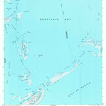 United States Geological Survey Barataria Pass, LA (1993, 24000-Scale) digital map