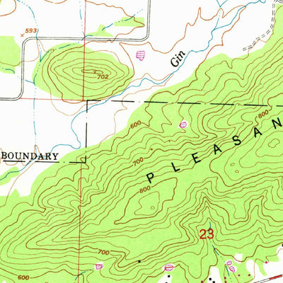 United States Geological Survey Barber, AR (1947, 24000-Scale) digital map