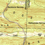 United States Geological Survey Barber, AR (1951, 24000-Scale) digital map