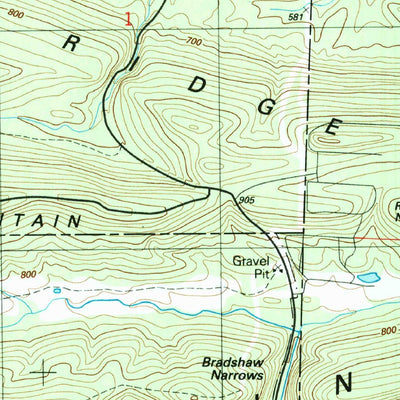 United States Geological Survey Barber, AR (1997, 24000-Scale) digital map