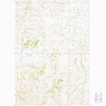 United States Geological Survey Barber Butte, MT (1987, 24000-Scale) digital map