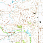 United States Geological Survey Barber Butte, MT (1987, 24000-Scale) digital map