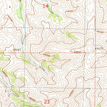 United States Geological Survey Barber Butte, MT (1987, 24000-Scale) digital map