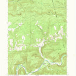 United States Geological Survey Barbours, PA (1965, 24000-Scale) digital map