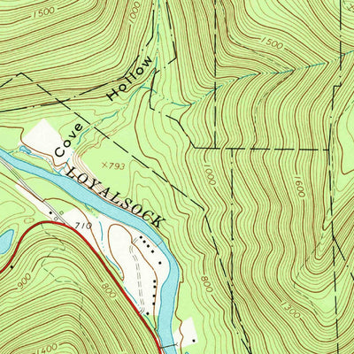 United States Geological Survey Barbours, PA (1965, 24000-Scale) digital map