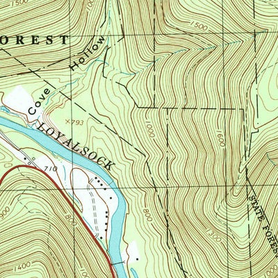 United States Geological Survey Barbours, PA (1995, 24000-Scale) digital map