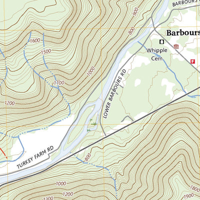 United States Geological Survey Barbours, PA (2023, 24000-Scale) digital map