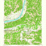 United States Geological Survey Barboursville, WV-OH (1957, 24000-Scale) digital map