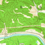 United States Geological Survey Barboursville, WV-OH (1957, 24000-Scale) digital map