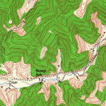 United States Geological Survey Barbourville, KY (1952, 24000-Scale) digital map