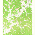 United States Geological Survey Barbourville, KY (1974, 24000-Scale) digital map