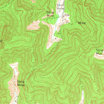 United States Geological Survey Barbourville, KY (1974, 24000-Scale) digital map