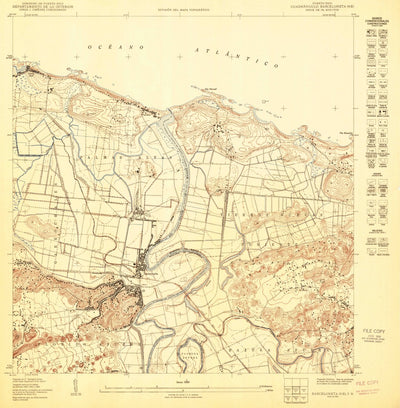United States Geological Survey Barceloneta NE, PR (1950, 10000-Scale) digital map