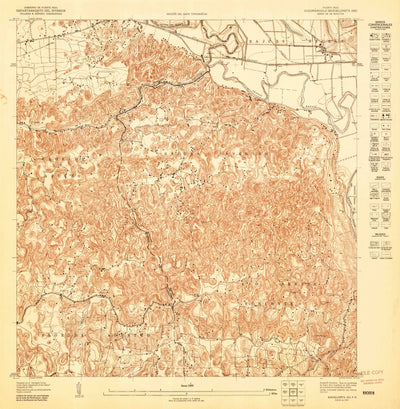 United States Geological Survey Barceloneta SE, PR (1947, 10000-Scale) digital map