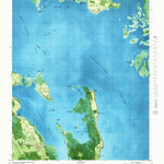 United States Geological Survey Barco, NC (1982, 24000-Scale) digital map