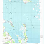 United States Geological Survey Barco, NC (1999, 24000-Scale) digital map