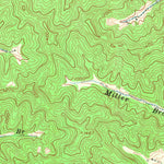 United States Geological Survey Barcreek, KY (1954, 24000-Scale) digital map