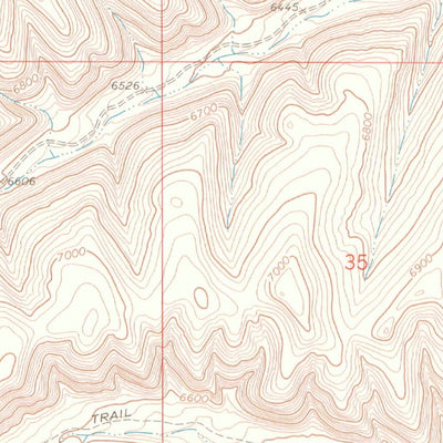 United States Geological Survey Barcus Creek, CO (1966, 24000-Scale) digital map