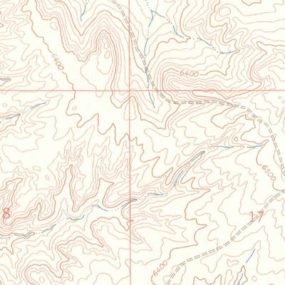 United States Geological Survey Barcus Creek SE, CO (1966, 24000-Scale) digital map