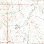 United States Geological Survey Barcus Peak, WY (1961, 24000-Scale) digital map