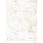 United States Geological Survey Barcus Peak, WY (2021, 24000-Scale) digital map