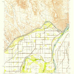 United States Geological Survey Bard, CA-AZ (1952, 24000-Scale) digital map