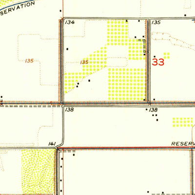 United States Geological Survey Bard, CA-AZ (1952, 24000-Scale) digital map