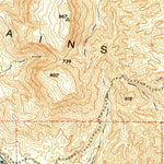 United States Geological Survey Bard, CA-AZ (1952, 24000-Scale) digital map