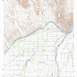 United States Geological Survey Bard, CA-AZ (1965, 24000-Scale) digital map