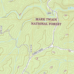 United States Geological Survey Bardley, MO (2021, 24000-Scale) digital map