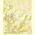United States Geological Survey Bardstown, KY (1953, 24000-Scale) digital map