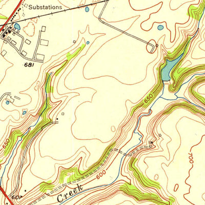 United States Geological Survey Bardstown, KY (1953, 24000-Scale) digital map